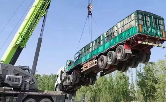 井陉道路脱困救援案例